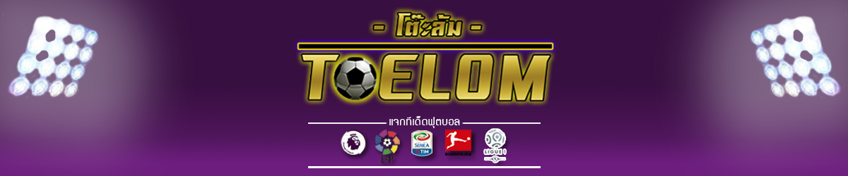 วิเคราะห์บอล ทีเด็ดบอล toelom.com